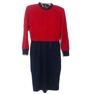 Vintage St. John Santana Knit Dress *with flaw*